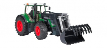 Купить bruder трактор fendt 936 vario с погрузчиком 03-041