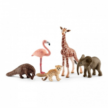 Купить schleich набор фигурок животные дикой природы 42388