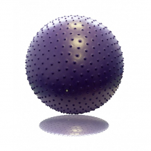 Купить original fittools гимнастический мяч с массажным эффектом 75 см ft-mbr75