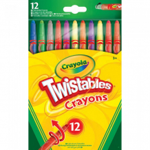 Купить crayola выкручивающиеся восковые мелки 12 шт 52-8530