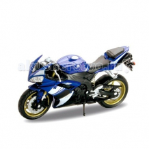 Купить welly модель мотоцикла 1:18 yamaha yzf-r1 12806p