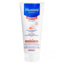 Купить mustela bebe молочко для тела увлажняющее успокаивающее sensitive skin 200 мл 3504105-029951