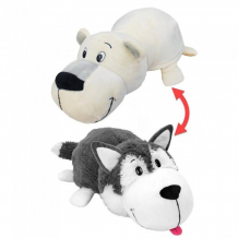Купить мягкая игрушка 1 toy вывернушка хаски-полярный медведь 2 в 1 40 см т10929