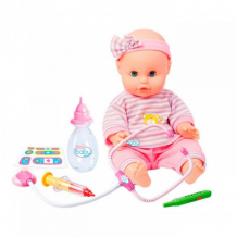 Купить toys lab набор доктора с пупсом play baby 32004