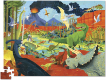 Купить crocodile creek пазл 36 животных динозавры (100 деталей) 4054-1