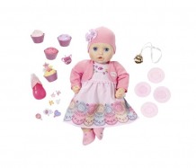 Купить zapf creation baby annabell кукла праздничная 43 см 700-600