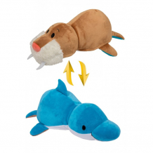 Купить мягкая игрушка 1 toy вывернушка 2в1 дельфин-морж 40 см т12698