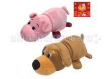 Купить мягкая игрушка 1 toy вывернушка собака и свинья 20 см т13797-18