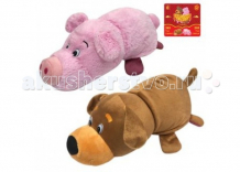 Купить мягкая игрушка 1 toy вывернушка собака и свинья 35 см т13796-18