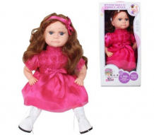 Купить 1 toy кукла интерактивная але лёля шатенка с кудрявыми волосами т14356