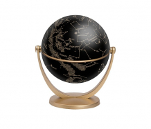 Купить ди эм би глобус звёздного неба сувенирный черный с золотом 10 см осн1223853