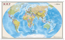 Купить ди эм би политическая карта мира 1:15 ламинация на рейках прозрачный тубус 197х127 осн1234469