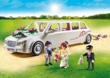 Купить конструктор playmobil лимузин для новобрачных 9227pm