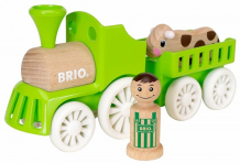 Купить деревянная игрушка brio набор мой родной дом фермерский поезд 30267