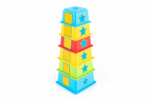 Купить развивающая игрушка knopa пирамидка дидактика 87007