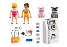 Купить конструктор playmobil шопинг банкомат 9081pm