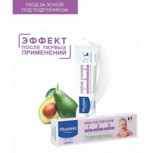 Купить mustela витаминизированный защитный крем под подгузник 1-2-3 100 мл 