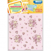 Купить multi-diapers наматрасник непромокаемый из микрофибры пироженки 60х120 см 11/5602