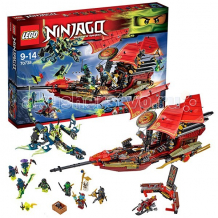 Купить конструктор lego ninjago 70738 лего ниндзяго корабль дар судьбы-решающая битва 70738