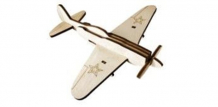Купить деревянная игрушка bradex самолет як-3 de 0686