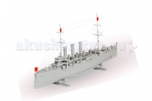 Купить огонек сборная модель крейсер аврора (147 деталей) с-181