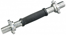 Купить atemi гриф гантельный arb35r с металлическим замком-гайкой и обрезиненной ручкой 35 см arb35r