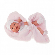 Купить munecas antonio juan кукла-младенец фатима на розовом одеяльце 33 см 6026p