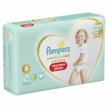 Купить pampers трусики premium care р.6 (15+ кг) 42 шт. 