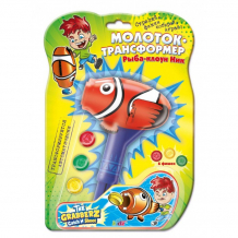 Купить grabberz игрушка молоток-трансформер. рыба-клоун ник 04902
