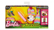 Купить barbie набор crayola раскрась наряды fhw85