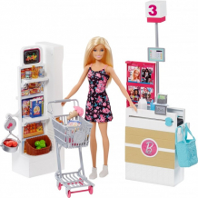 Купить barbie набор супермаркет frp01