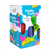 Купить genio kids набор для лепки воздушный пластилин fluffy 8 цветов ta1503