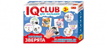 Купить ранок iq-club. для малышей. весёлые зверята 13152045р