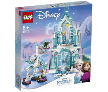 Купить конструктор lego disney princess волшебный ледяной замок эльзы 43172