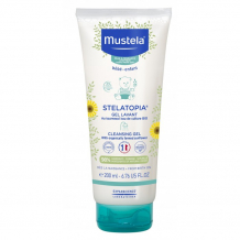 Купить mustela очищающий гель для купания stelatopia 200 мл 8703363