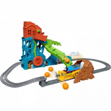 Купить mattel thomas & friends набор игровой моторизованные паровозики обвал в пещере gdv43