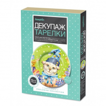 Купить josephin декупаж тарелки пушистый звездочет 560963