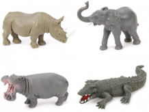 Купить наша игрушка набор фигурок дикие животные jungle animal 4 шт. y149-1