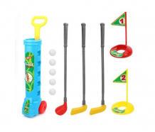 Купить наша игрушка набор для игры в гольф (13 предметов) zy314
