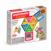 Купить конструктор magformers магнитный xl neon (30 деталей) 706006