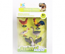Купить наша игрушка набор фигурок животных домашние птицы 5 шт. y19320082