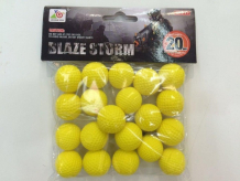 Купить наша игрушка набор мягких шариков для бластера 20 шт. zc05