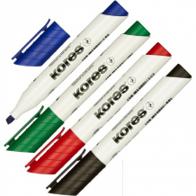 Купить kores маркеры для досок 3-5 мм 4 цвета 867787