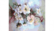Купить paintboy картина по номерам цветение вишни gx34094