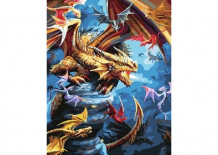 Купить paintboy картина по номерам драконье царство gx34413