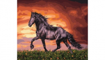 Купить paintboy картина по номерам лошадиные дела gx34880