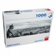 Купить dino панорамный пазл гаргульи в париже (1000 элементов) 545410