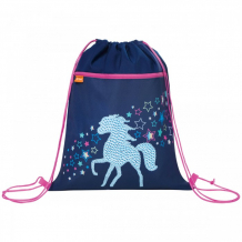 Купить tiger enterprise мешок для обуви earnest rainbow horse с карманом на молнии для девочек 20160/rh/g/tg