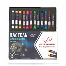 Купить vista-artista studio пастель художественная набор 12 цветов vasp-12