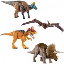 Купить mattel jurrasic world рычащий динозавр боевой удар gjn64